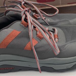 Rockport Men’s Shoes Size 9 Birch Field Sport Walking Sneakers Gray